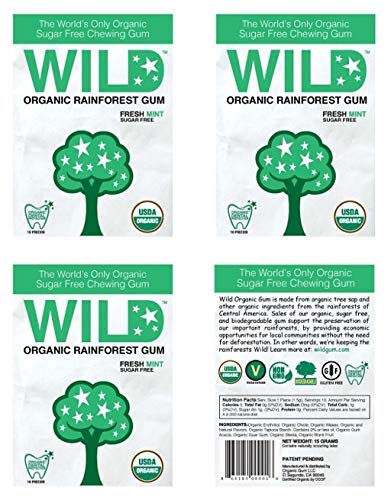 Wild branded - Organic Chewing Gum